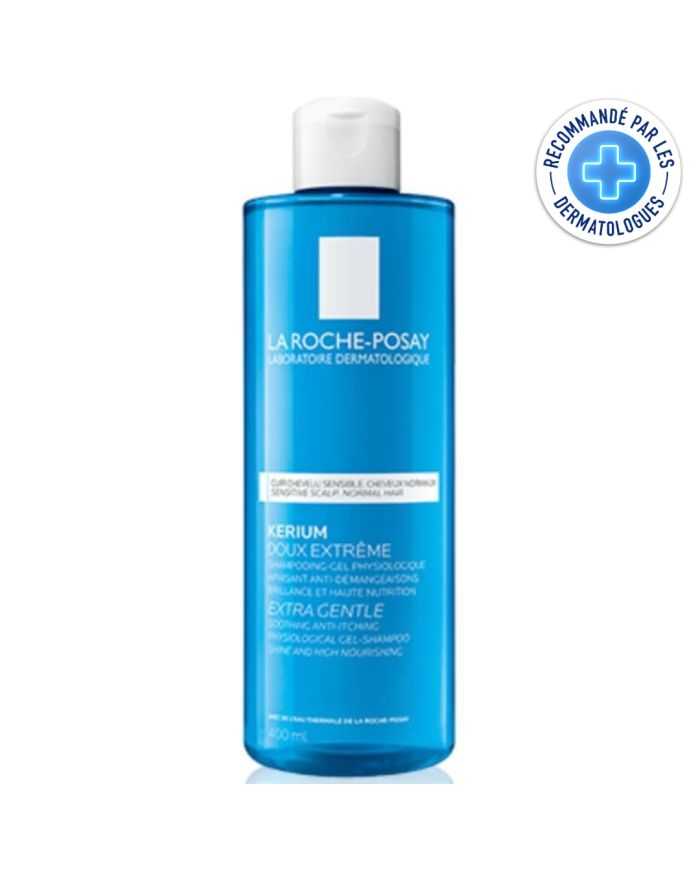 Shampoing Gel Physiologique La Roche-Posay Kerium 400 ml