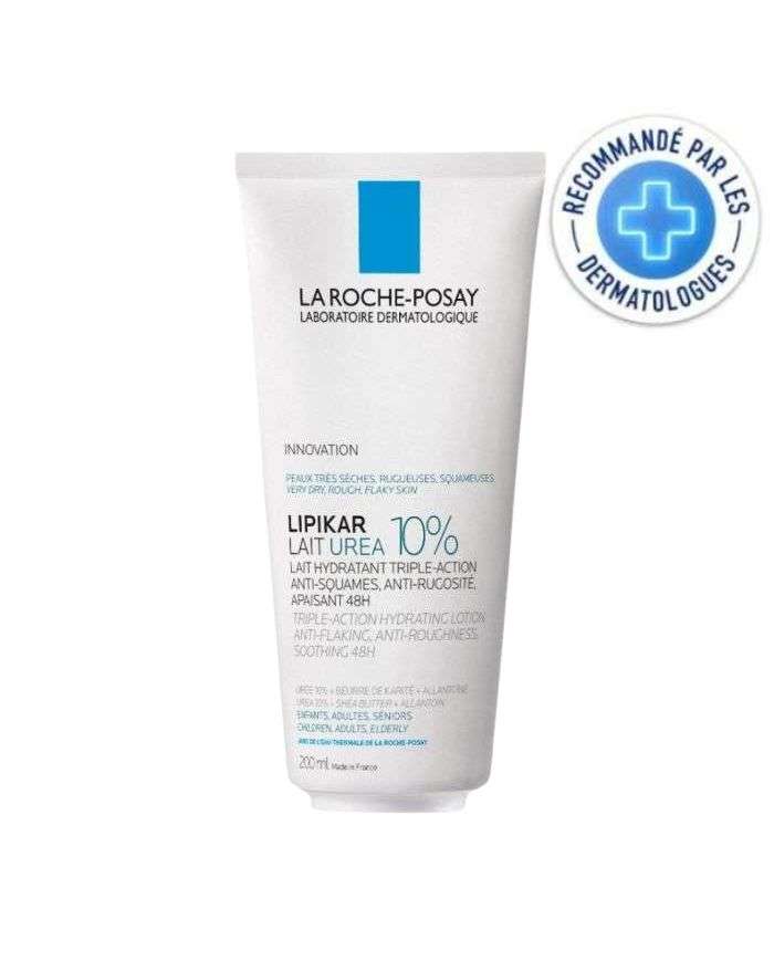 Lait Urea 10% Lipikar La Roche-Posay 200 ml