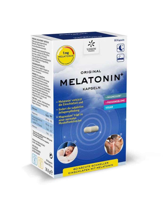 Mélatonine Original Lemon Pharma – Sommeil Réparateur