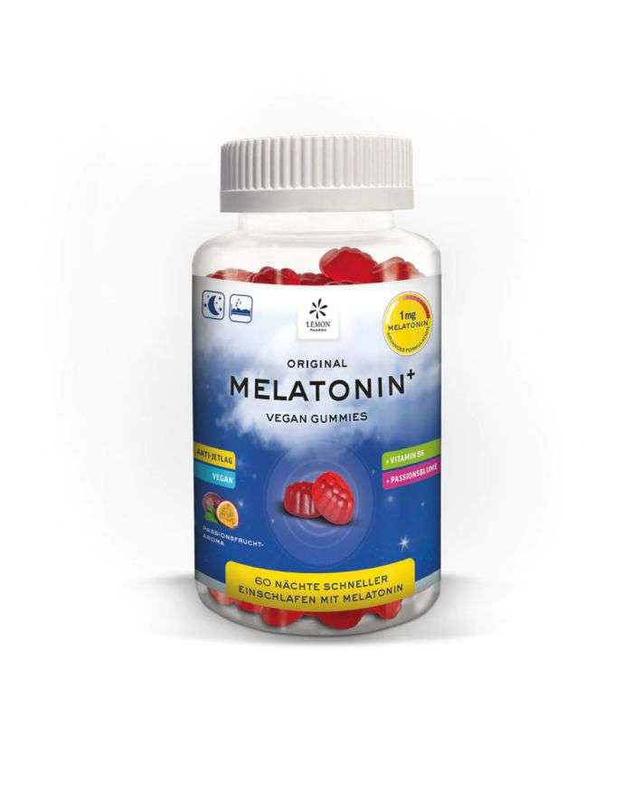 Gommes de Mélatonine Originales Lemon Pharma 60 pièces