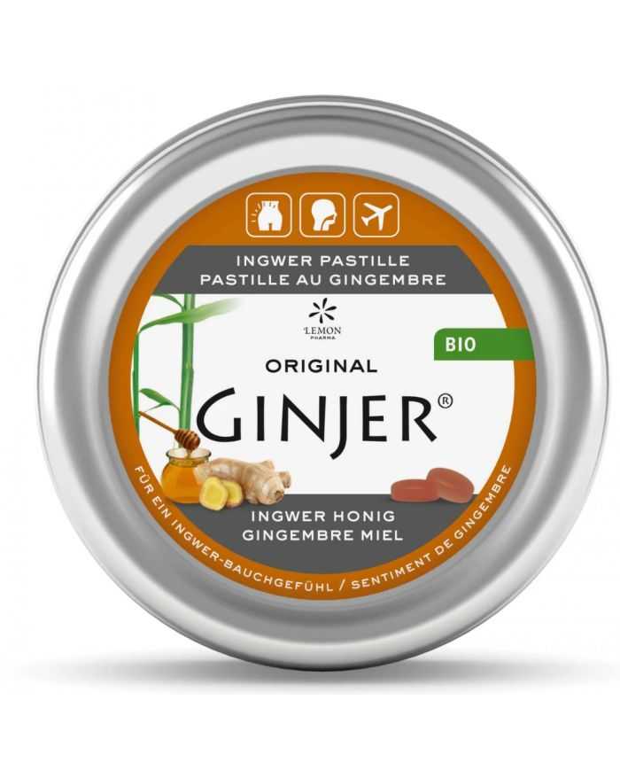 Pastilles Ginger Miel LEMON PHARMA pour un bien-être