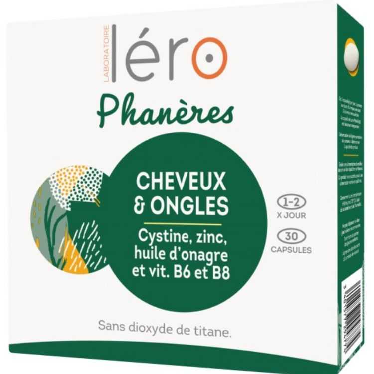 Lero Phanères pour Fortifier Cheveux et Ongles