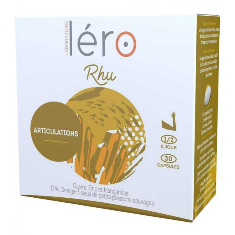 Lero Rhu Articulations : 30 Capsules pour Articulations Saines