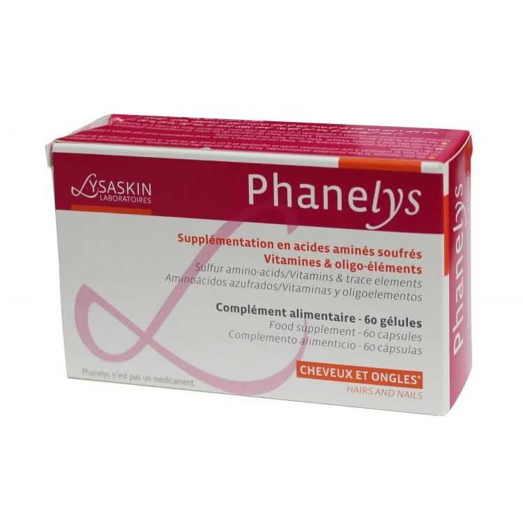 Complément LYSASKIN PHANELYS : Cheveux Éclatants