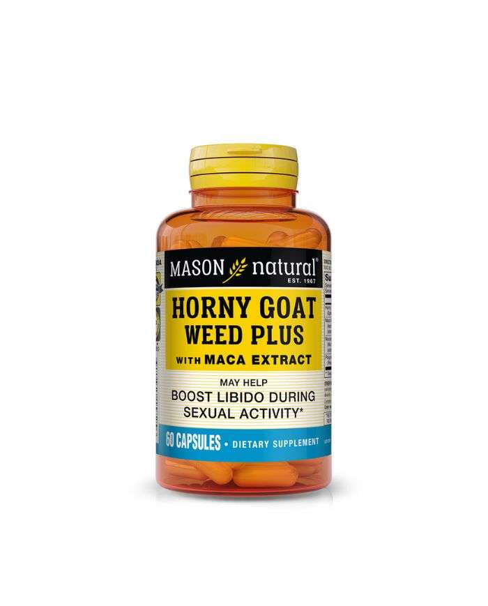 Mason Natural Horny Goat Weed Plus – Vitalité & Énergie