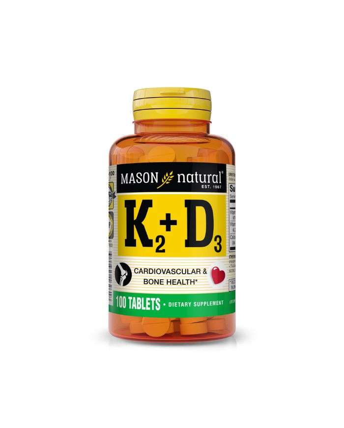 Mason Natural K2+D3 : Santé Essentielle des Os