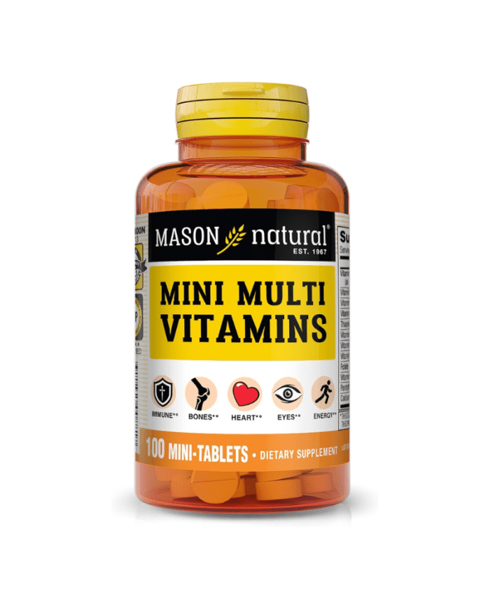 Mason Natural Mini Multivitamines en 100 Tablettes