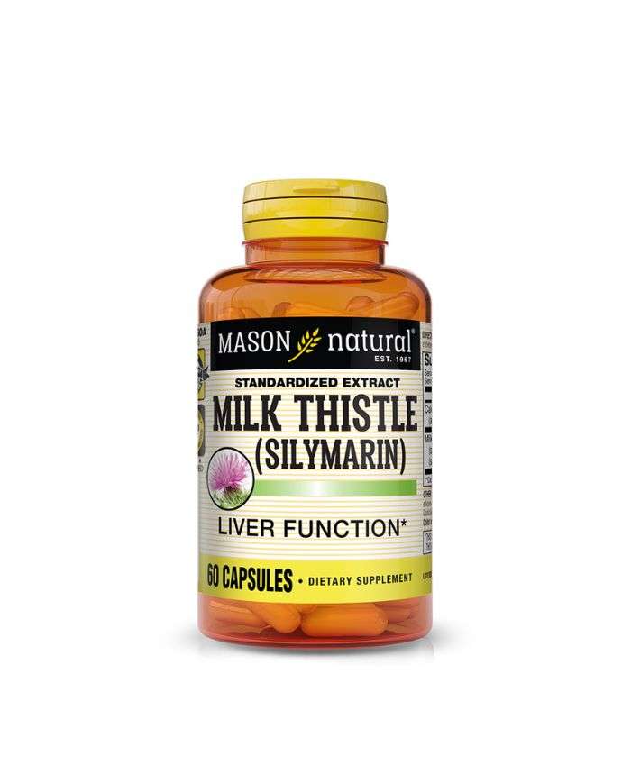 Mason Natural Chardon-Marie 60 Capsules – Foie en Santé