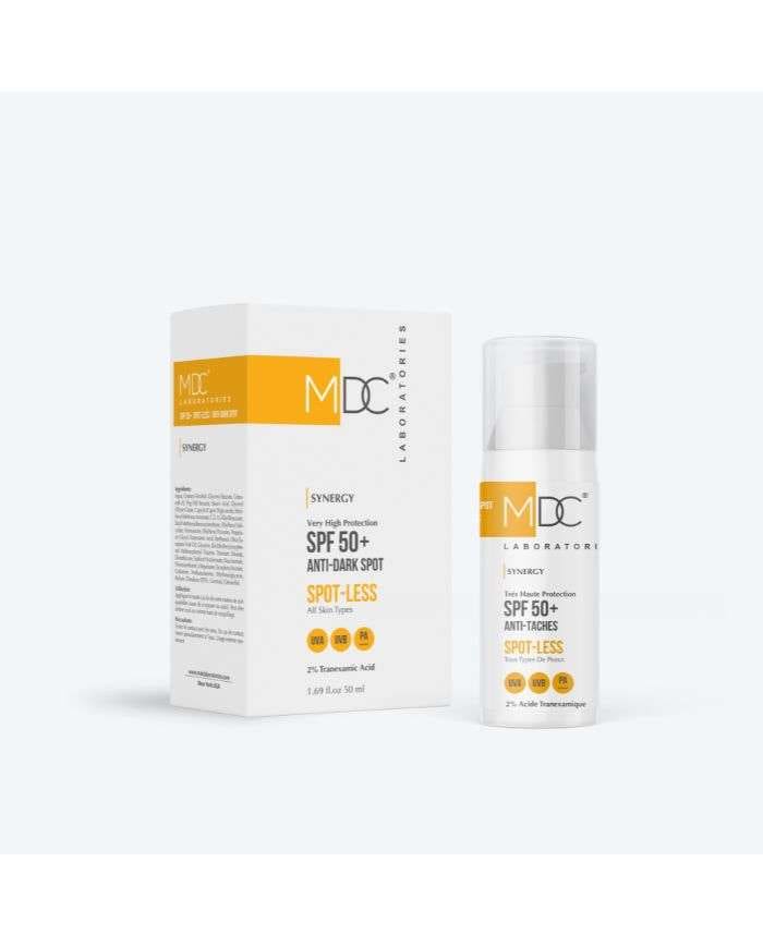 MDC Synergy Écran Solaire SPF 50 Spotless 50 ml