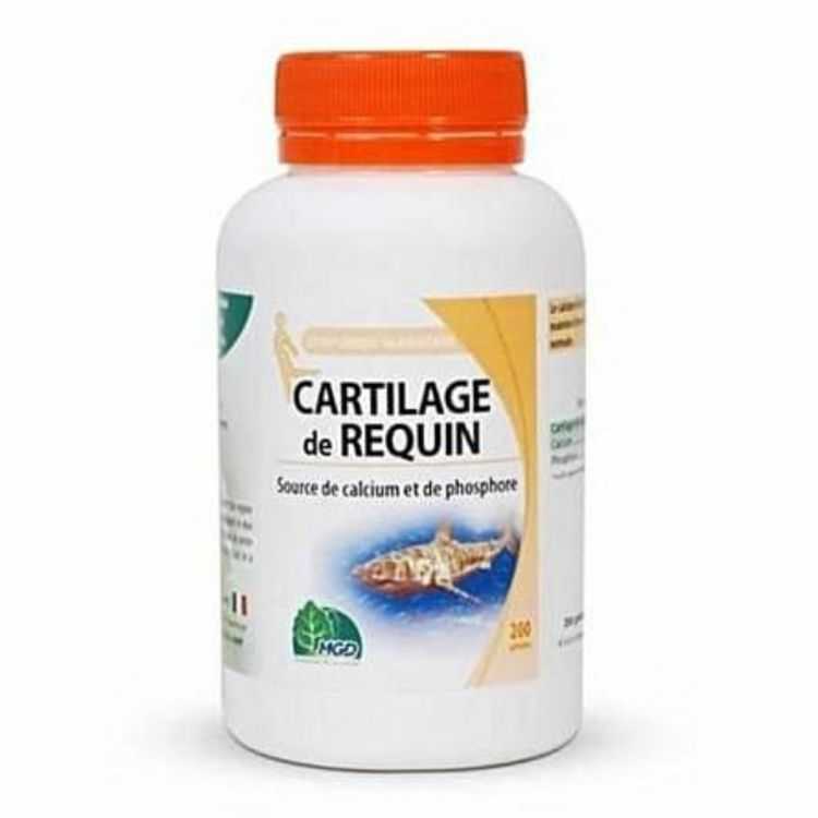 MGD Cartilage de Requin – 200 gélules pour les articulations