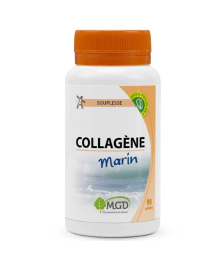 MGD Collagène Marin 90 gélules, un complément anti-âge