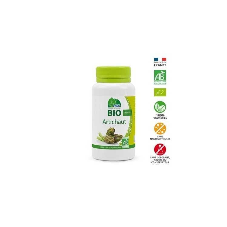 MGD Nature Bio Artichaut – 90 gélules bienfaisantes