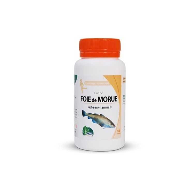 Huile de Foie de Morue MGD Nature 270 mg – 140 Capsules