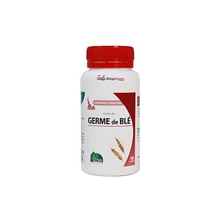 MGD Nature Huile de Germe de Blé 100 Capsules