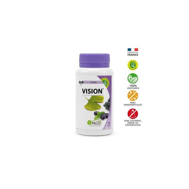 MGD Vision : 90 gélules de soutien oculaire