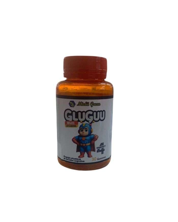 Miellii Green Gluguu : Multivitamines Énergétiques 30 Gommes