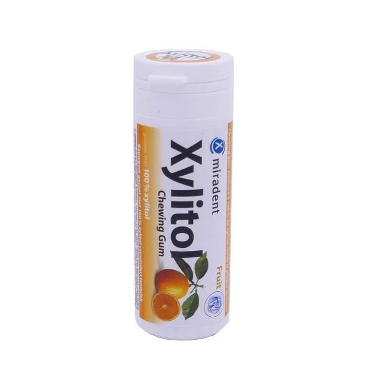 Gomme à mâcher xylitol fruitée – 30 pièces