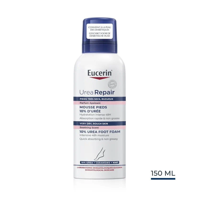 Mousse Pieds Eucerin Urea Repair 10% – 48H