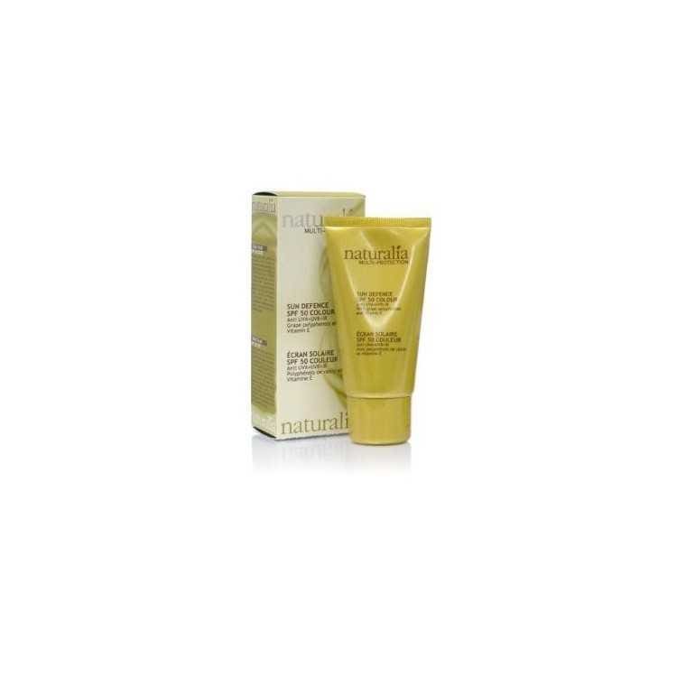 Écran solaire teinté SPF 50+ NATURALIA 50 ML