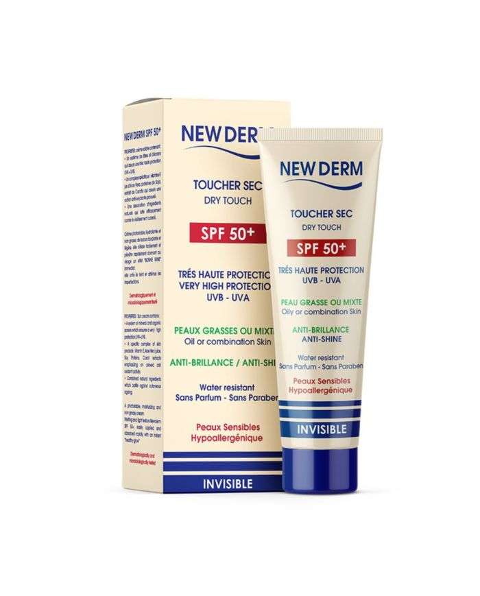 Crème Solaire Invisible SPF 50+ Toucher Sec – 50 ml