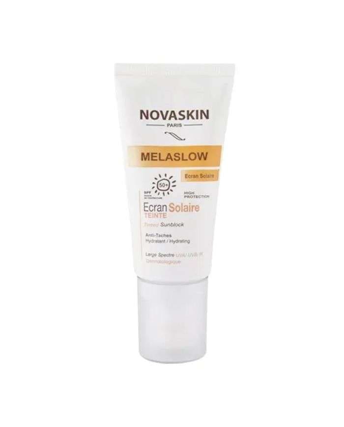 Novaskin Melaslow Crème Solaire SPF 50+ Teintée 50 ml