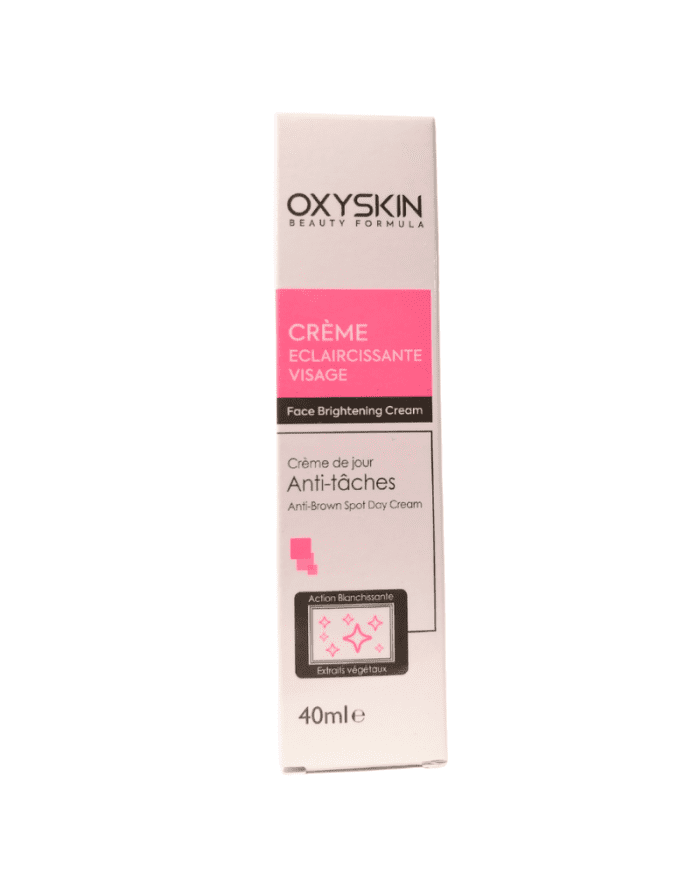 Crème Éclaircissante Visage OXYSKIN – 40 ml