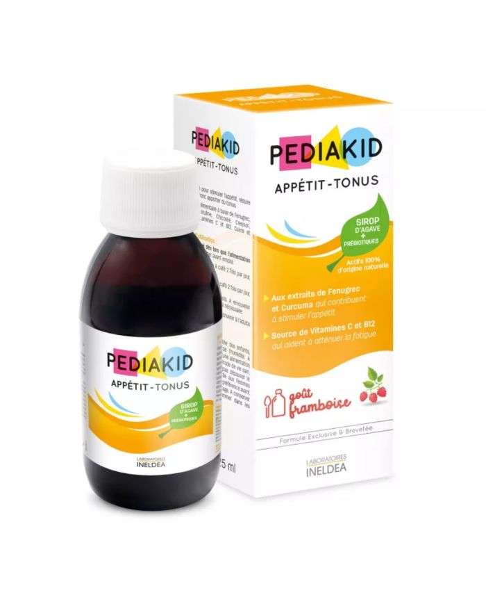 Sirop PEDIAKID Appétit Tonus 125 ml pour Enfants