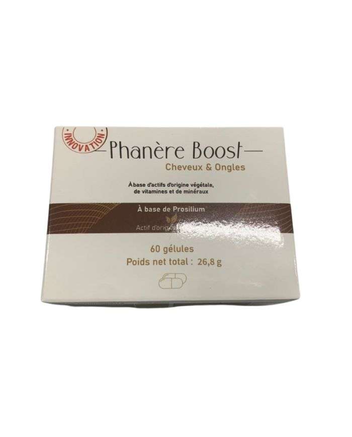 Phanère Boost pour Cheveux et Ongles - 60 Gélules