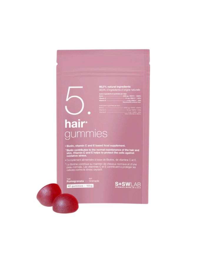 S+SWLAB Gummies Cheveux Grenade – 105g