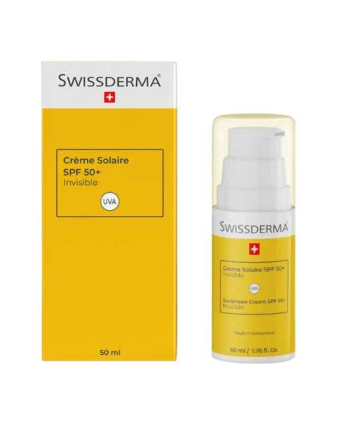 Crème Solaire Invisible Swissderma SPF 50+ 50 ml