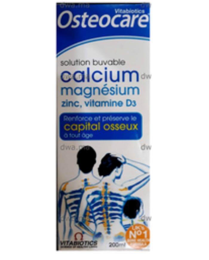 Vitabiotics Osteocare Calcium : Vitalité et Bien-être