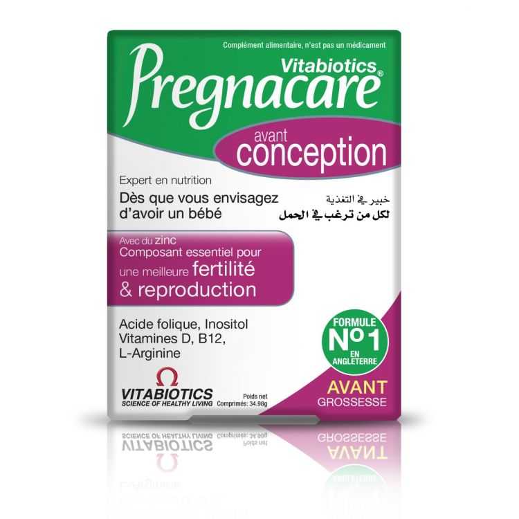 Vitabiotics Pregnacare Conception – 30 Comprimés Nutritifs