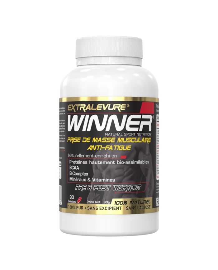 Winner Extra Levure – Complément Alimentaire 90 Gélules
