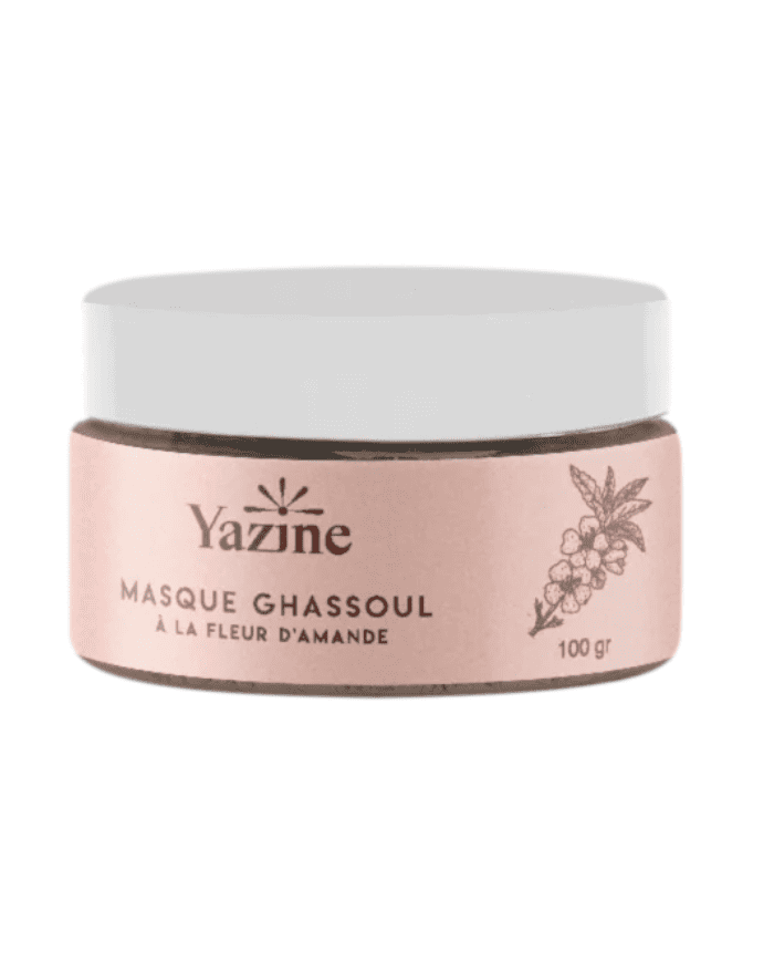 Masque Ghassoul à la Fleur d&rsquo;Amande – 100g