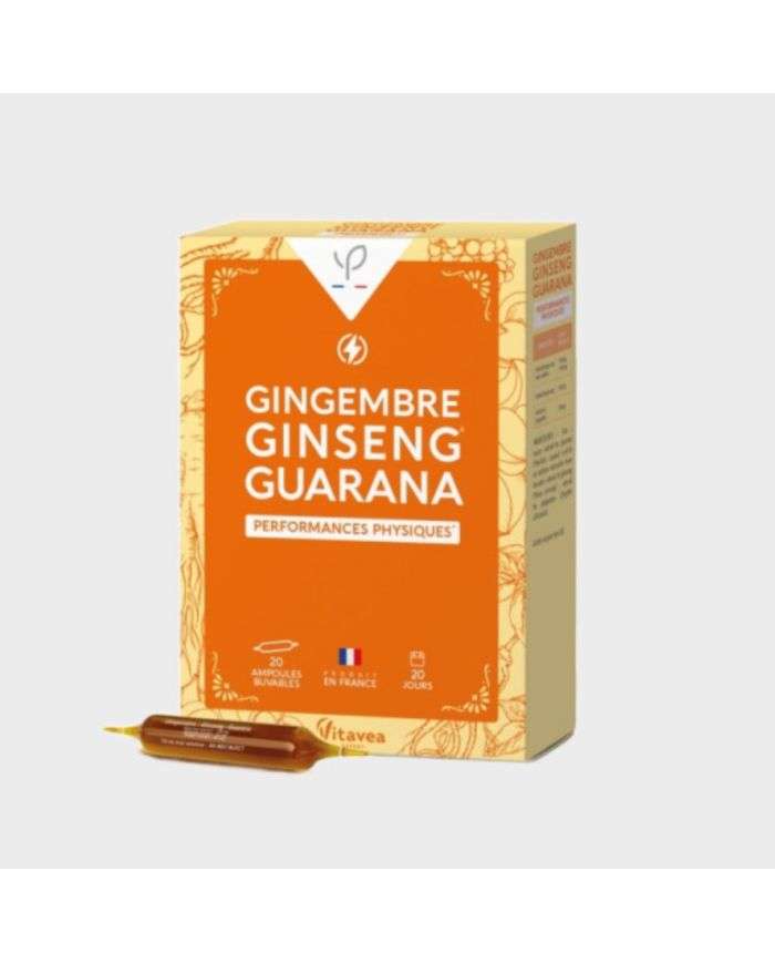 Yves Ponroy Ampoules Gingembre Ginseng Guarana 20