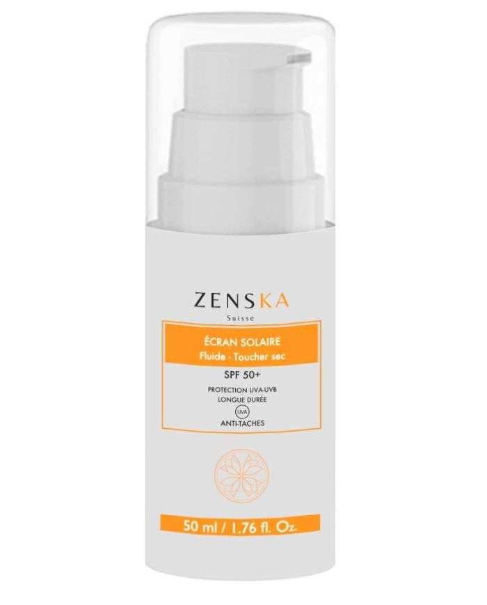 Ecran solaire fluide touché sec SPF 50+ 50 ml