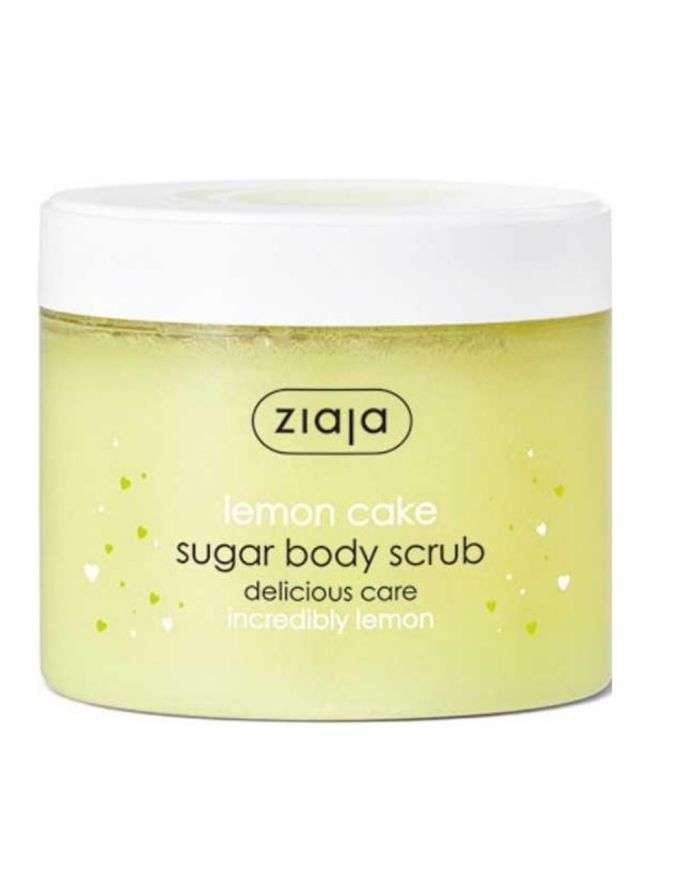 Gommage Corps ZIAJA Lemon Cake 300 ml – Éclat et Douceur