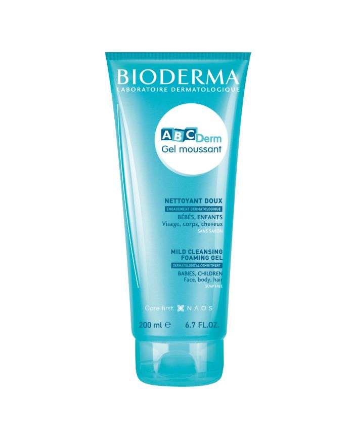 Gel nettoyant doux Bioderma Abcderm 200 ml
