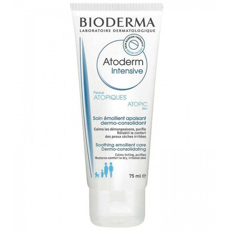 Bioderma Atoderm Intensive Baume 75 ml pour Peau Sèche