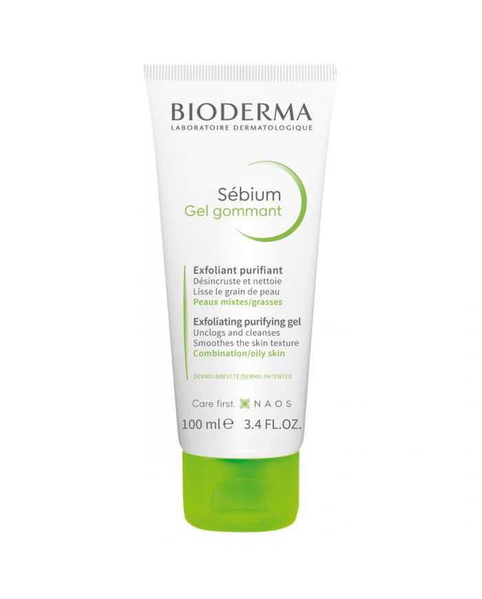 Gel Gommant Exfoliant Purifiant Bioderma 100ml