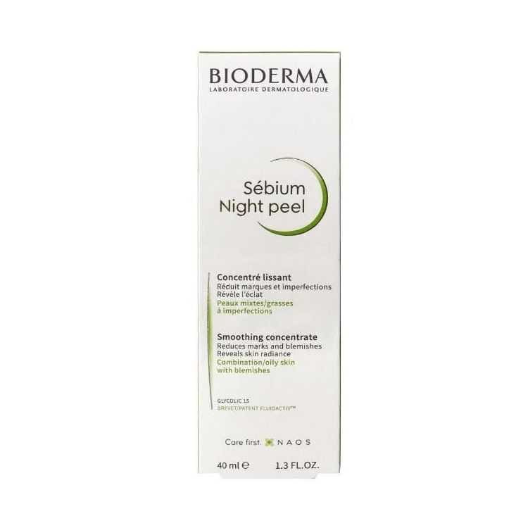 Sérum Nuit Peaux Sensibles Bioderma Sebium Peel