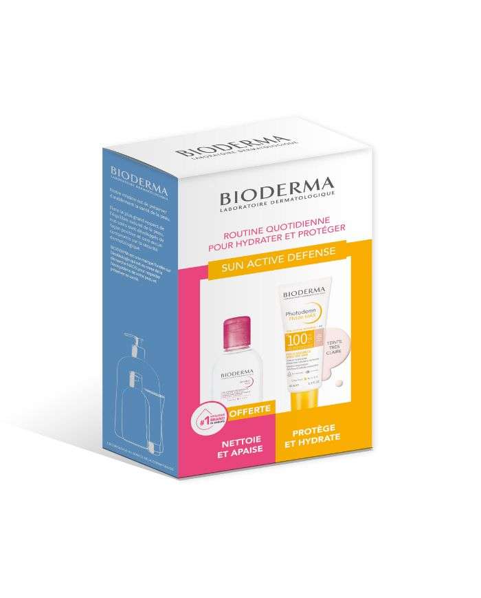 Photoderm Fluide Max SPF100 et Sensibio H2O Offert