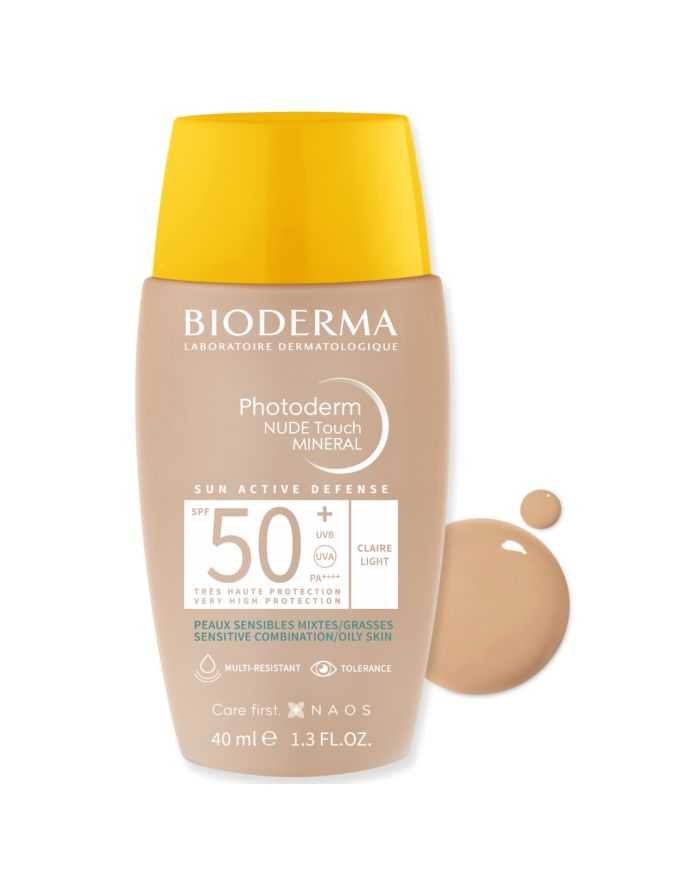 Bioderma Photoderm Nude Touch SPF 50+ Teinte Claire