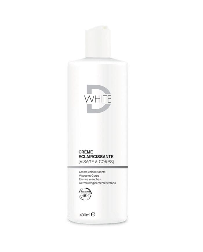 Crème Éclaircissante D-White pour une Peau Éclatante