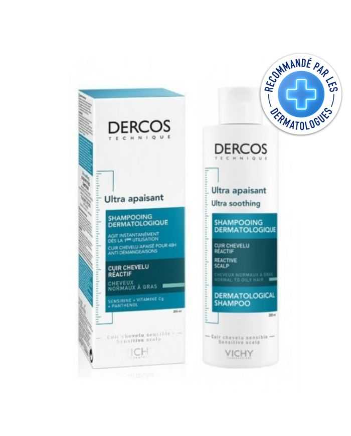 Shampoing Vichy Dercos Ultra Apaisant 200ml