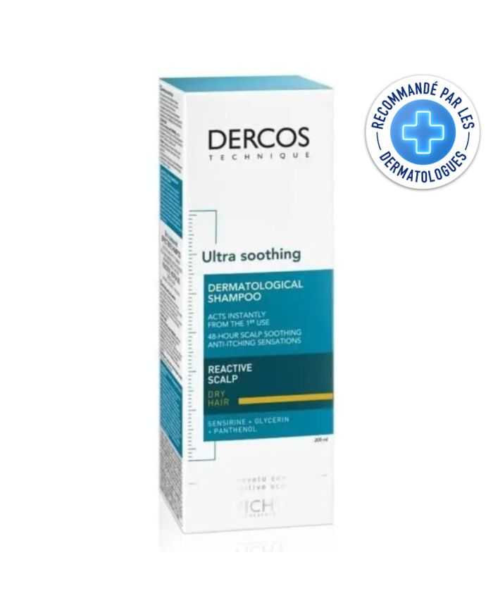 Vichy Dercos Ultra Apaisant 200ml pour Cheveux Secs