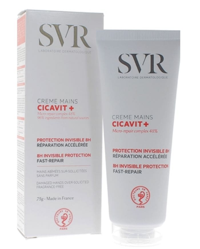 SVR CICAVIT + Crème Mains 8h Réparation et Protection