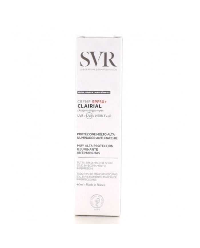 SVR Clairial Crème Dépigmentante SPF 50+ 40 ml