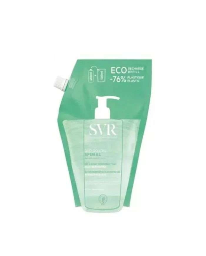SVR Spirial Déo Douche Recharge 400 ml : Fraîcheur Longue Durée