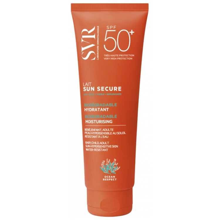 SVR Sun Secure Lait SPF50+ 250ml pour Peau Sensible